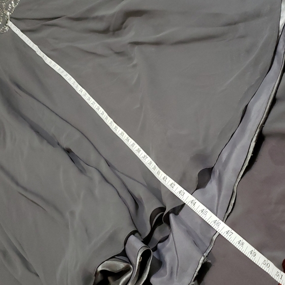 FORMAL Long Dress with Train Woman Size M - Picture 6 of 11